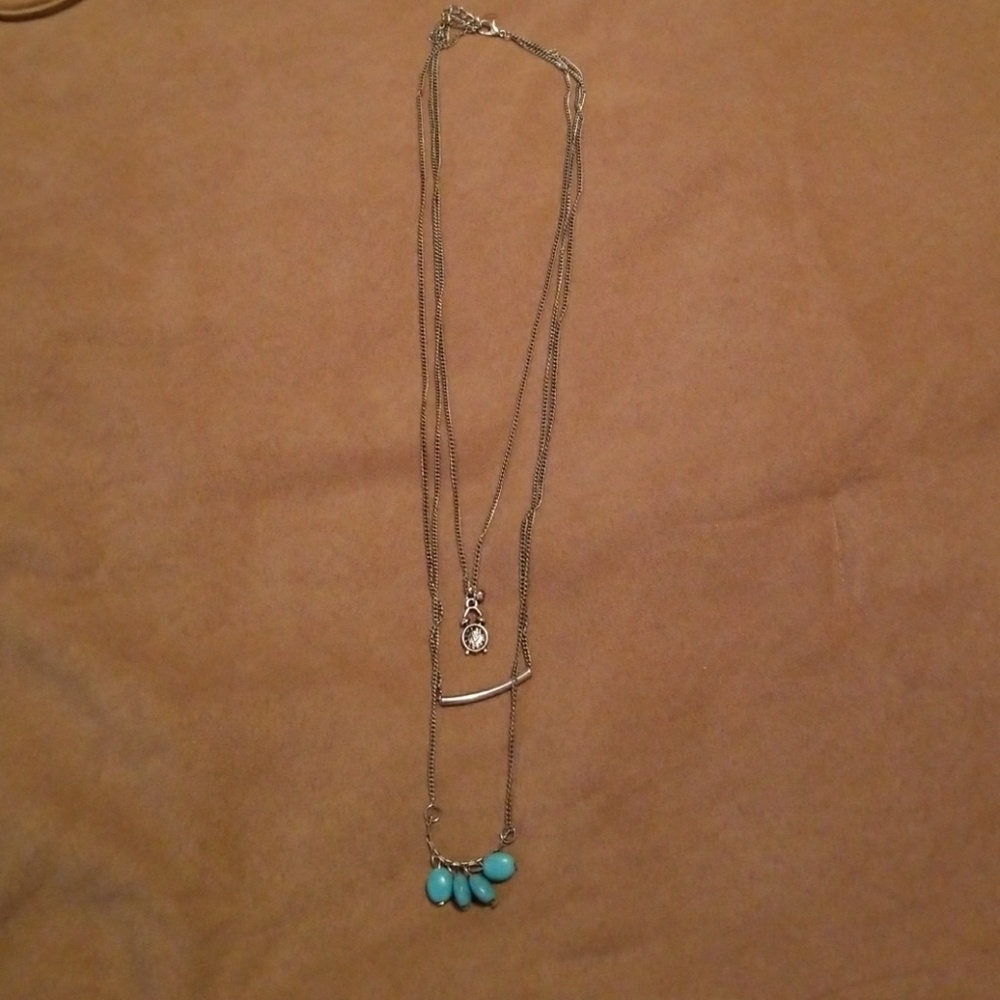Triple strand necklace